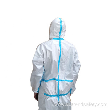 Protective Body Chemical Disposable Coverall Protective Suit